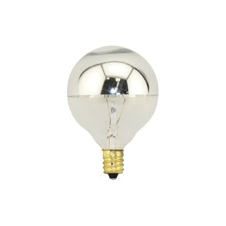 Bulb, Incandescent Silver Bowl G Shape, Replacement For Donsbulbs, 25G161/2/Sb